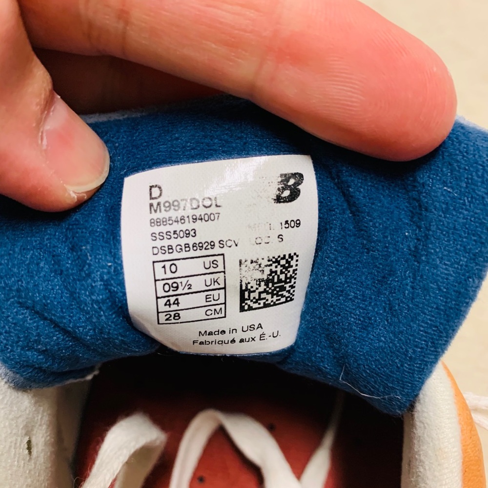 New Balance M997DOL size 10 997 - Picture 6 of 9